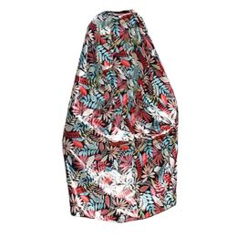 Red Flower Portable Changing Cloak Cover-Ups Instant Shelter Beach Pool Fashion Photo-shoots Camping Dressing Cover Cloth - Default