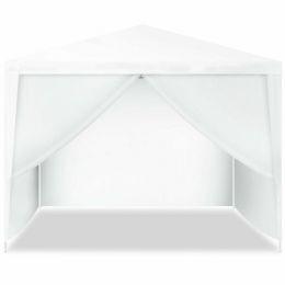 10 x 10 Feet Outdoor Side Walls Canopy Tent - White