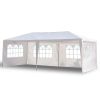 US Stock 3 x 6m Four Sides Waterproof Tent with Spiral Tubes White - 3M