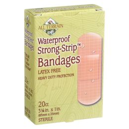 All Terrain - Bandages - Waterproof Strong Strip 1 inch - 20 Count - 620526