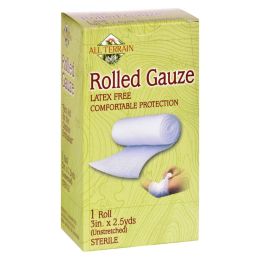 All Terrain - Gauze - Rolled - 3 inches x 2.5 yards - 1 Roll - 620849