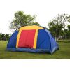 Bosonshop Outdoor 8 Person Camping Tent Easy Set Up Party Large Tent for Traveling Hiking With Portable Bag, Blue - Blue