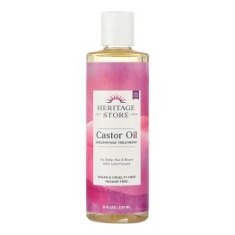 Heritage Products Castor Oil Hexane Free - 8 fl oz - 1157106